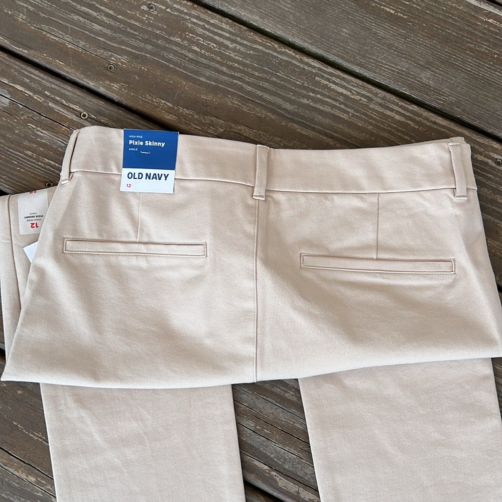 Old Navy Pixie Skinny High-Rise Secret Smooth Pockets NWT - Picture 6 of 9